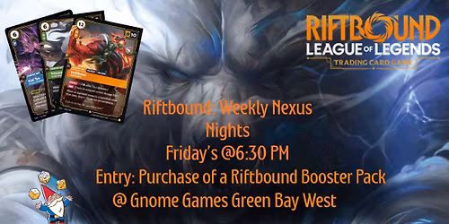 Riftbound Nexus Nights \u2013 at Green Bay West