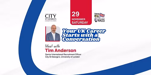Your UK Career Starts with a Conversation: Meet Tim Anderson from St. George\u2019s University of London