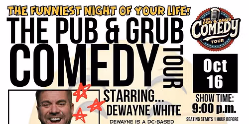 Pub Grub Comedy Tour 