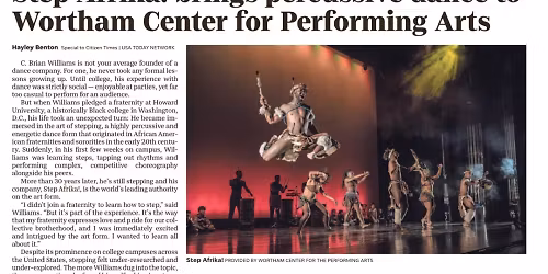 Step Afrika! The Evolution at Allied Solutions Center for the Performing Arts - Payne and Mencias Palladium