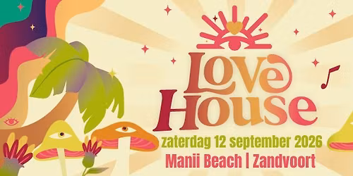 Love House at the Beach bij Manii Beach Zandvoort