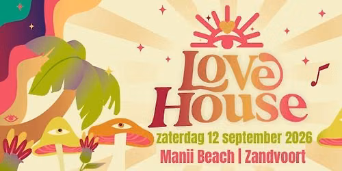 Love House at the Beach bij Manii Beach Zandvoort
