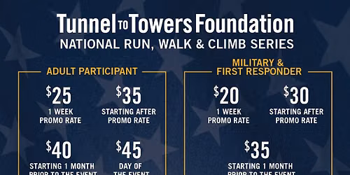 Tunnel to Towers 5K Run & Walk - North Idaho
