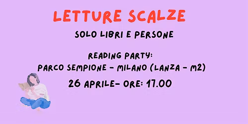 Letture Scalze - Reading Party al Parco