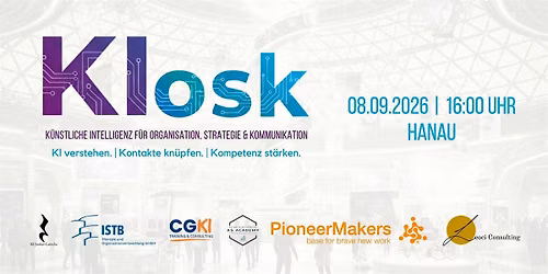 KIosk \u2013 K\u00fcnstliche Intelligenz f\u00fcr Organisation, Strategie & Kommunikation