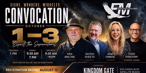 Signs, Wonders, and Miracles Convocation