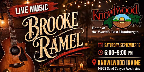 Live Music at Knowlwood with Brooke Ramel