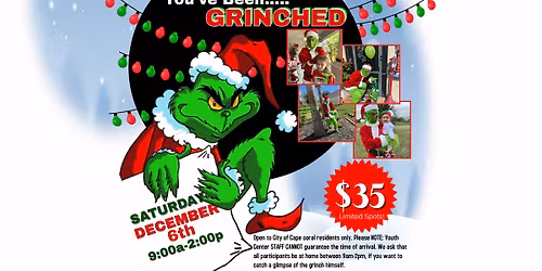 You've Been Grinched! at the William "Bill" Austen Youth Center