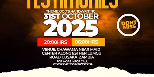Night of testimony