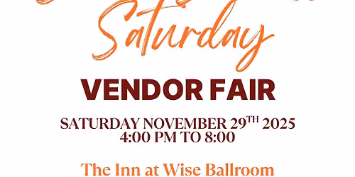 Small Business Saturday at The Inn