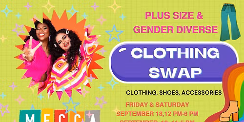 FREE Plus-Size & Gender Diverse Clothing Swap at MECCA