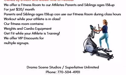 Fitness Room: Workout while your athlete trains