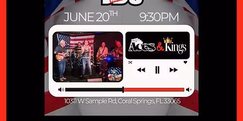 Aces & Kings @ JD\u2019s (Coral Springs)