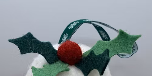 Needle felting workshop