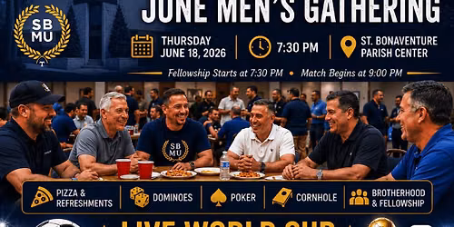 Men United June Meeting & World Cup Watch Party