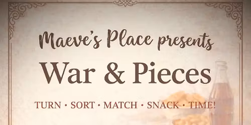 FREE! War & Pieces - Puzzle Competition Night