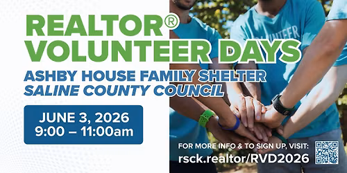 REALTOR\u00ae Volunteer Days: Ashby House Family Shelter