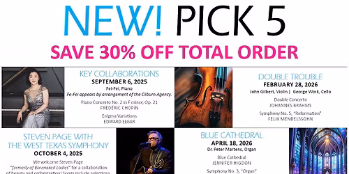 West Texas Symphony - Blue Cathedral at Wagner Noel Performing Arts Center