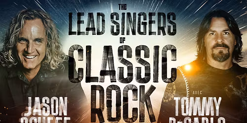 Lead Singers of Classic Rock - Jason Scheff and Tommy DeCarlo at Harrahs Atlantic City