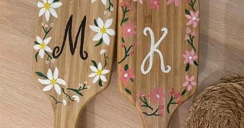 Paint Your Own Bamboo Hairbrush
