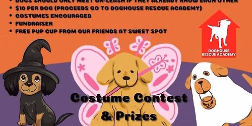 Stellar K9 Pack Walk Fundraiser & Costume Contest for DHRA!