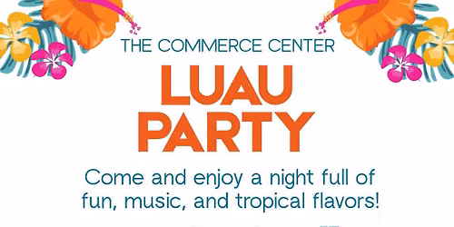 Luau Party!  At The Cat Lady Cafe