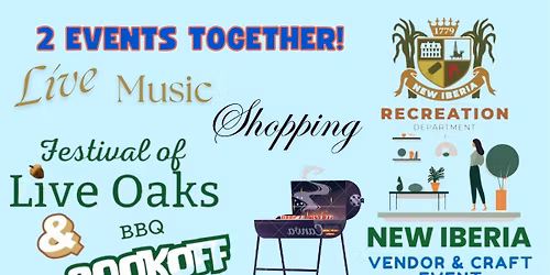 New Iberia City Park 2026 annual spring event