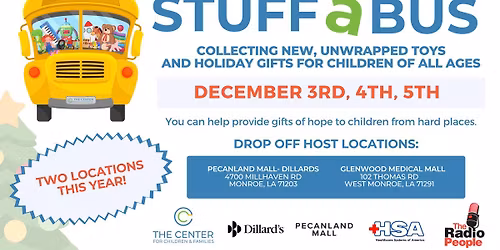 Stuff-a-Bus 2025: Help Fill the Bus with Gifts of Hope!