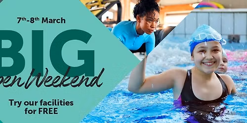 Join us for our Big Open Weekend on Saturday 7th and Sunday 8th March 2026