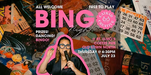 CatRad Bingo @ St. Elmo's OTN