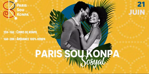 Paris Sou Konpa Sosyal - Edition Juin 2026