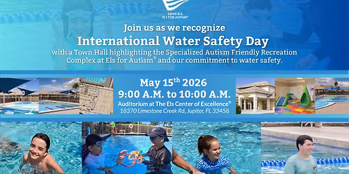 International Water Safety Day Town Hall