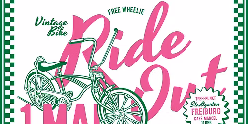 FREE WHEELIE - 3rd Vintage Bike Ride Out Freiburg