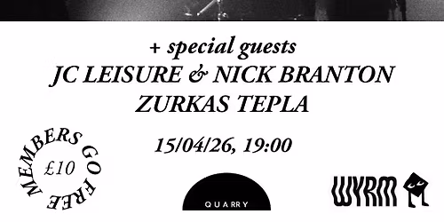 Shell Company w\/JC Leisure & Nick Branton + Zurkas Tepla