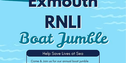 Exmouth RNLI Boat Jumble