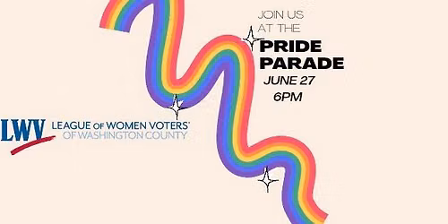 LWV-WC Walking in Pride Parade