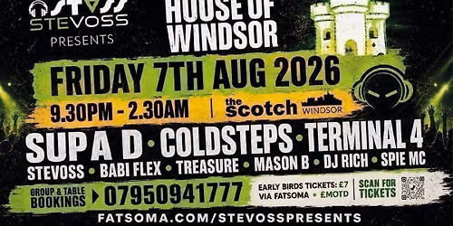 STEVOSS PRESENTS...\ufeff\ufeff \ufeff\ud83d\udd25 THE HOUSE OF WINDSOR \ud83d\udd25 