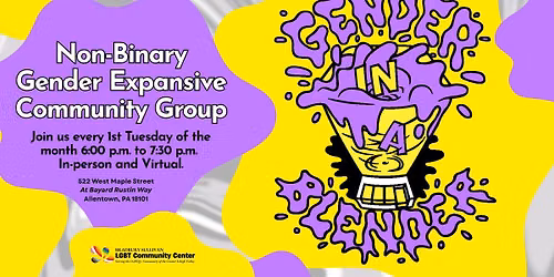Non-Binary \/ Gender Non-Conforming Community Meet-Up!