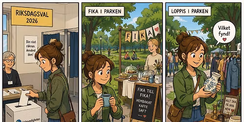 Oppundaparkens loppis i Svedmyra
