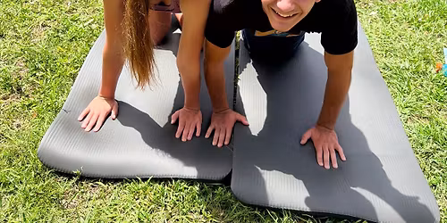 Goat Yoga Class 