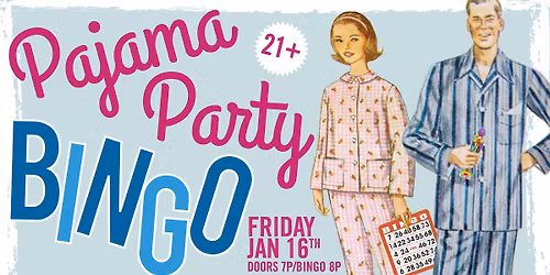PAJAMA PARTY BINGO