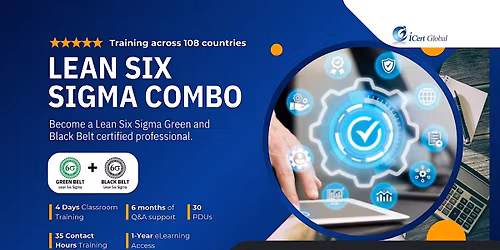 Six Sigma Green & Black Belt Dual Certification in San Martin, CA