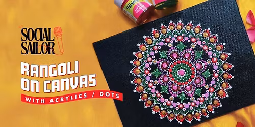 Rangoli on Canvas Workshop - Mumbai