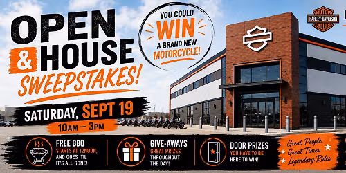 Season Wrap Up Open House & Sweepstakes
