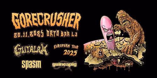 20.11. Gutalax, Spasm, Guineapig - Orto bar