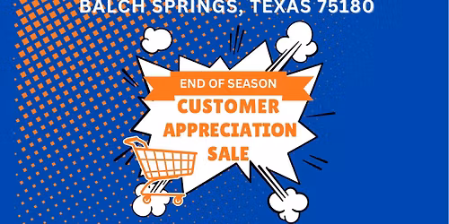 Retail Customer Appreciation Sale 