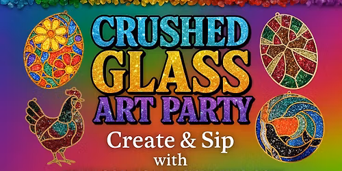 \u2728 Moment Brewing Crushed Glass Art Party \u2728