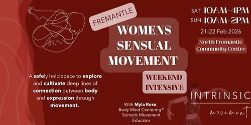Women's Sensual Movement Intensive- Fremantle