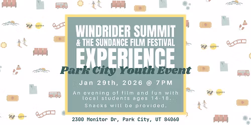 Windrider Summit Park City Youth Event