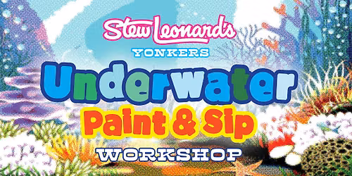 Underwater Themed Paint and Sip